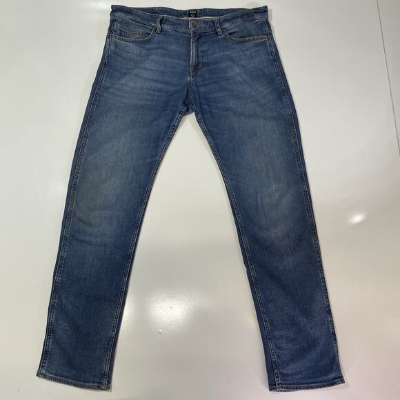 Hugo Boss Men's Jeans Delaware ORGANIC COTTON Tag Sz 34/32 Stretch Sz 38x32 - Picture 2 of 12